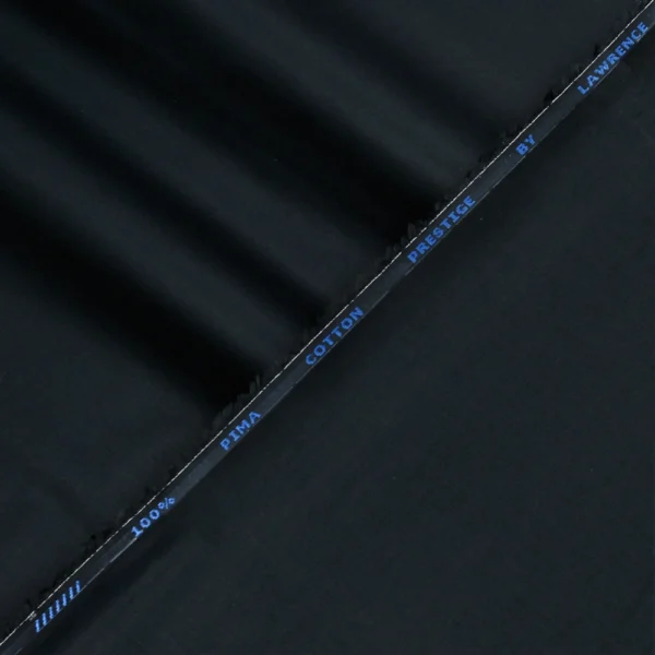 Prestige Cotton – Black Men's Unstitched Suit
